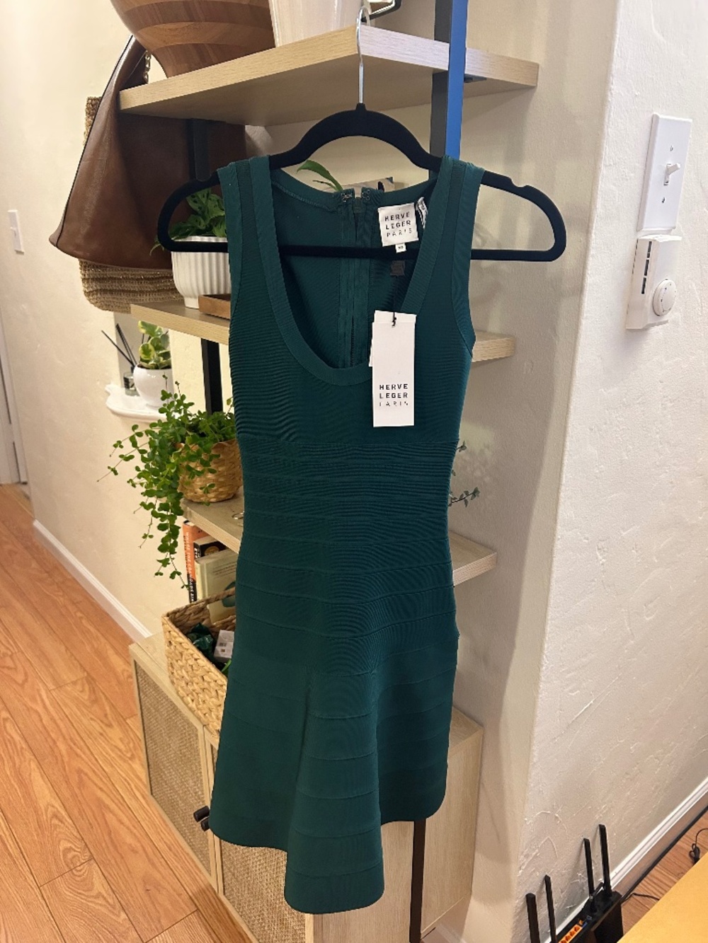 NWT Hervé Léger Bandage Dress – XXS